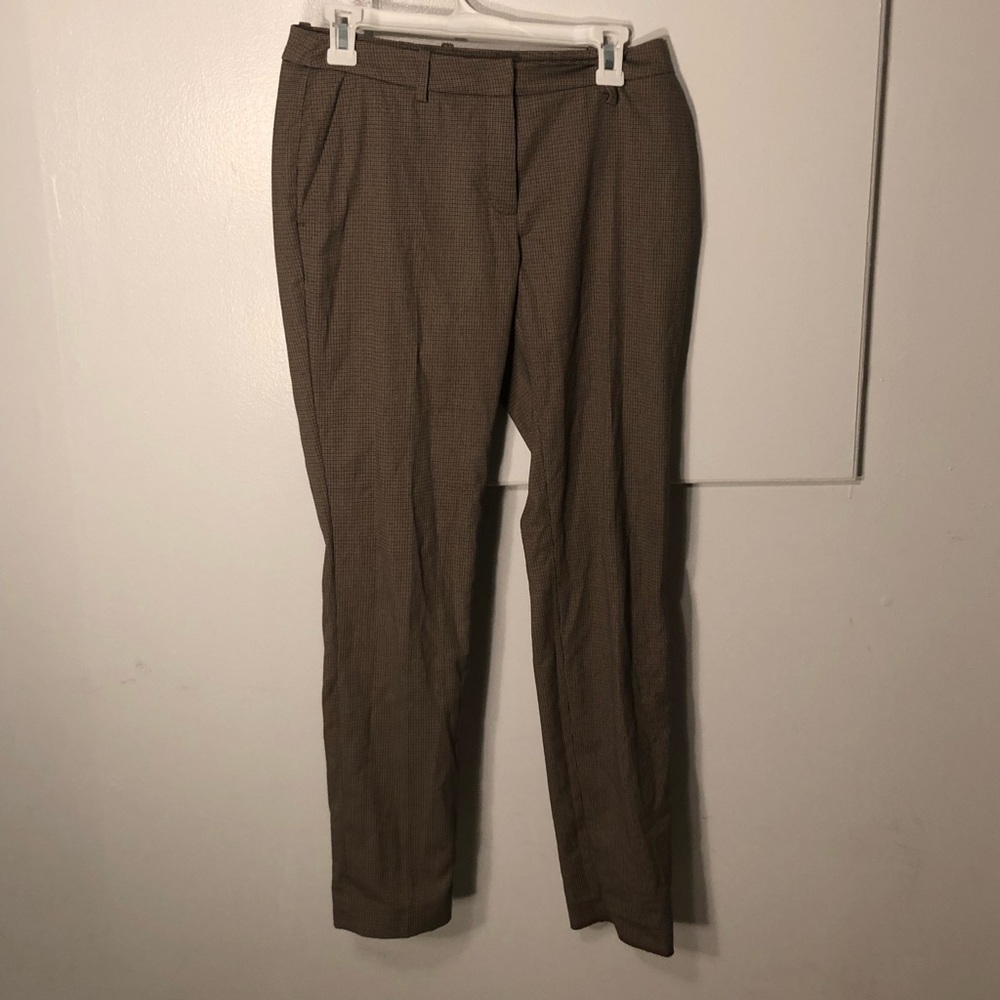 Brown Plaid trousers